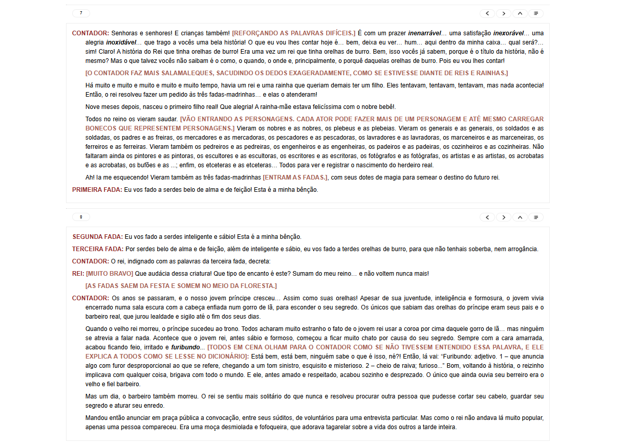 Trecho de página do Manual de apoio ao professor. Produzida para o PNLD 2023.