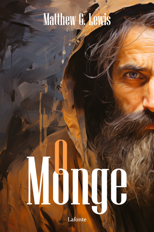 Capa do livro 'O Monge', de Matthew G. Lewis. Editora Lafonte. Produzido no âmbito do PNLD 2023.